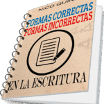 Formas correctas