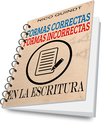 Formas correctas