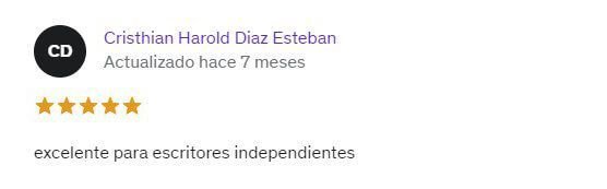 Escribir libro reseña